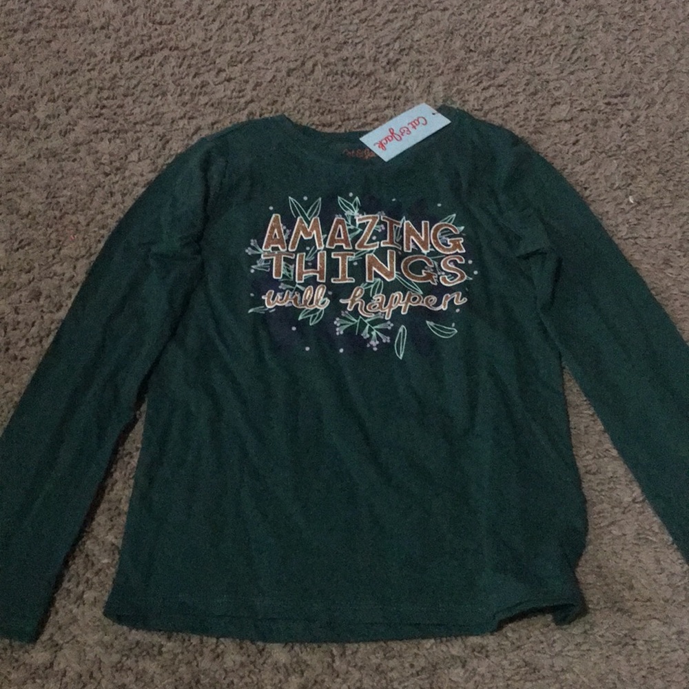 Cat& jack girls shirt